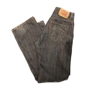 Levis 505 straight leg relaxed  fit jeans 27x27